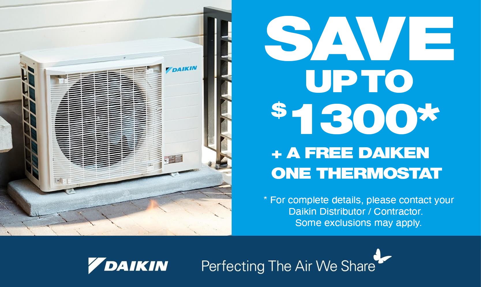 Daikin HVAC Promo